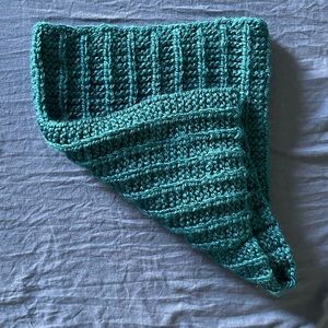 Cable Knit Turtleneck Scarf x2